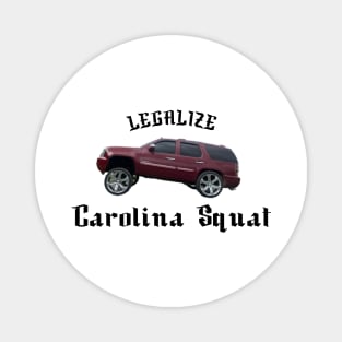 CAROLINA SQUAT T-SHIRT Magnet